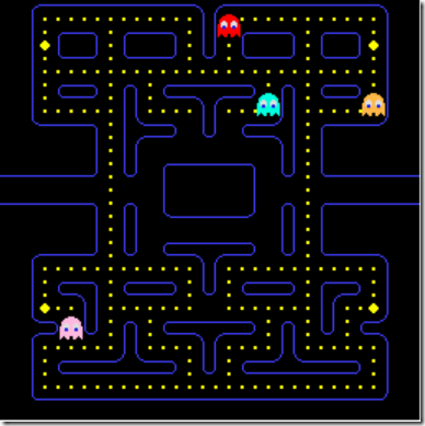 Pacman ghosts